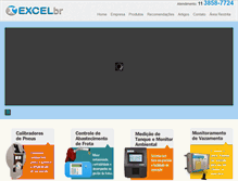 Tablet Screenshot of excelbr.com.br